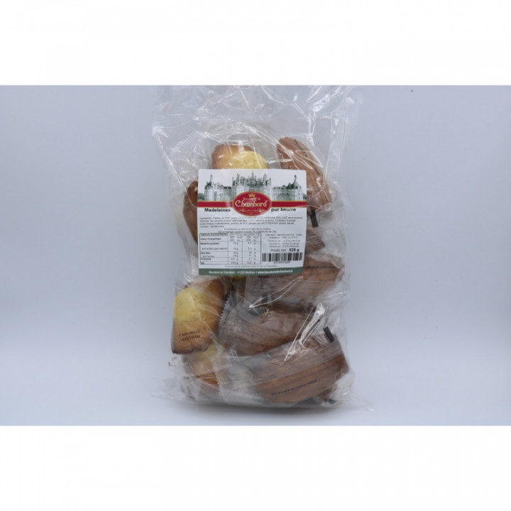 Madeleines pur beurre, 525g