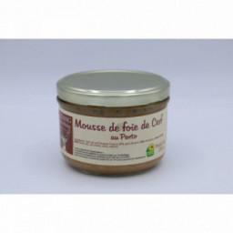 Mousse de foie de cerf au porto