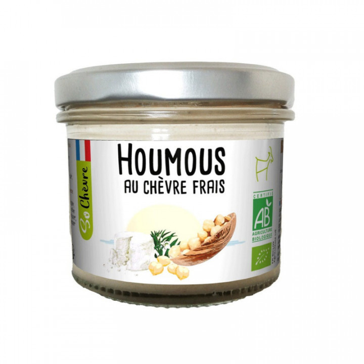 Houmous au chèvre frais